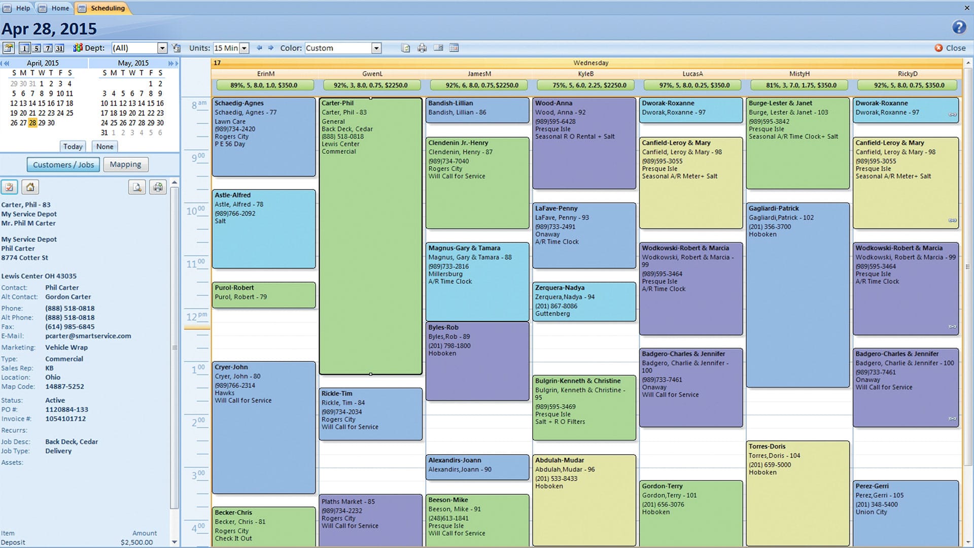 Quickbooks scheduling Calendar. Schedule. Home Schedule. Service schedules