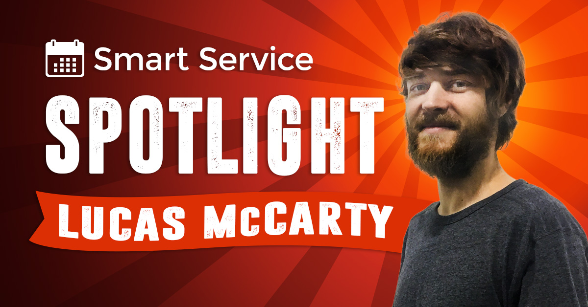 smart service spotlight Lucas Mccarty