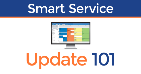 Smart Service Update 101 brings a new design to the software.
