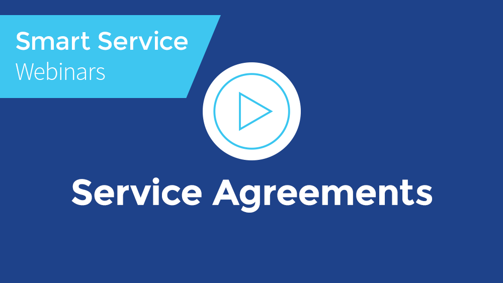 September 2020 Smart Service Webinar - Service Agreements