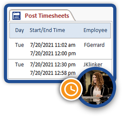 dispatcher posting timesheets