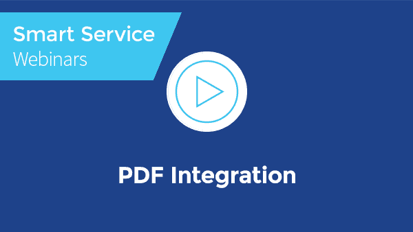 January 2022 Smart Service Webinar - PDF Integration