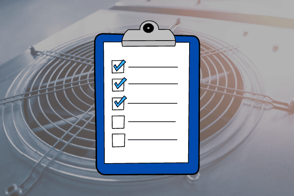 hvac inspection checklist