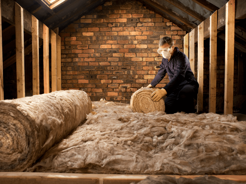 insulating attic
